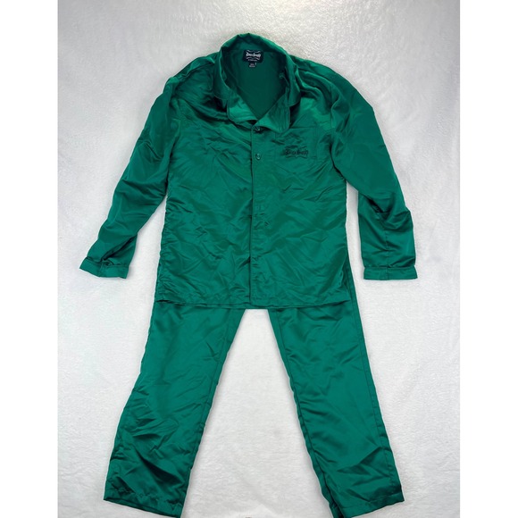 Dogg Supply By Snoop Dogg 2 Piece Sleep Set Men's Small Satin Pajama Top & Pants - Picture 1 of 14